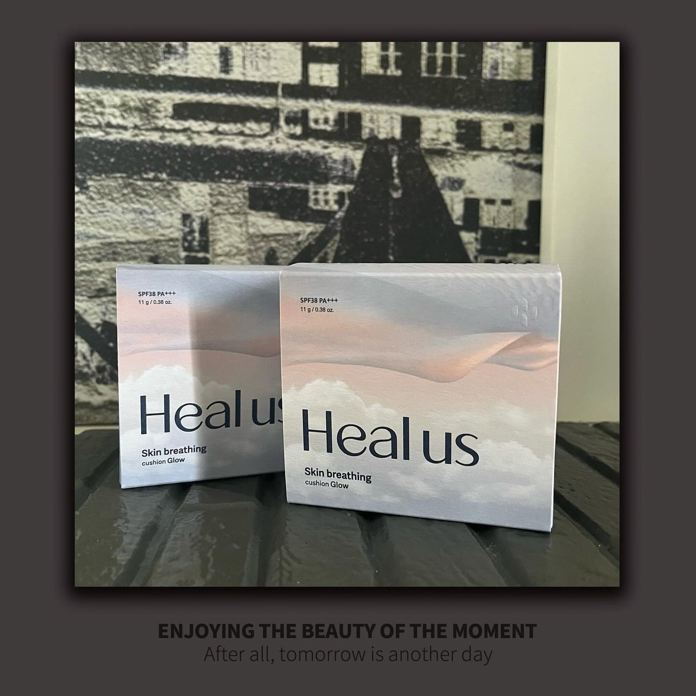 ブリージンググロークッション/Healus/クッションファンデーションを使ったクチコミ(1枚目)