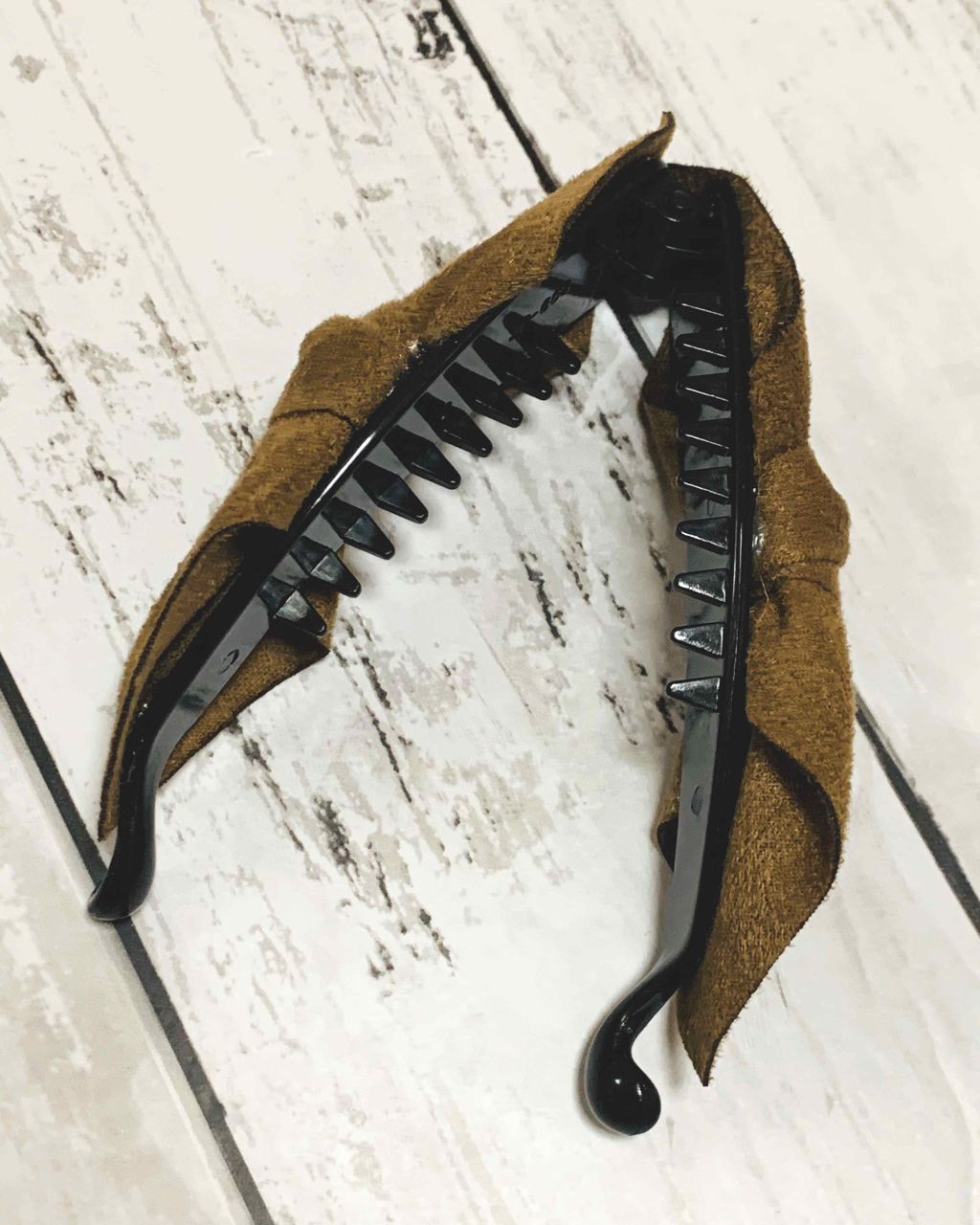 スエード調リボンバナナクリップ/キャンドゥ/ヘアアクセサリーを使ったクチコミ（2枚目）