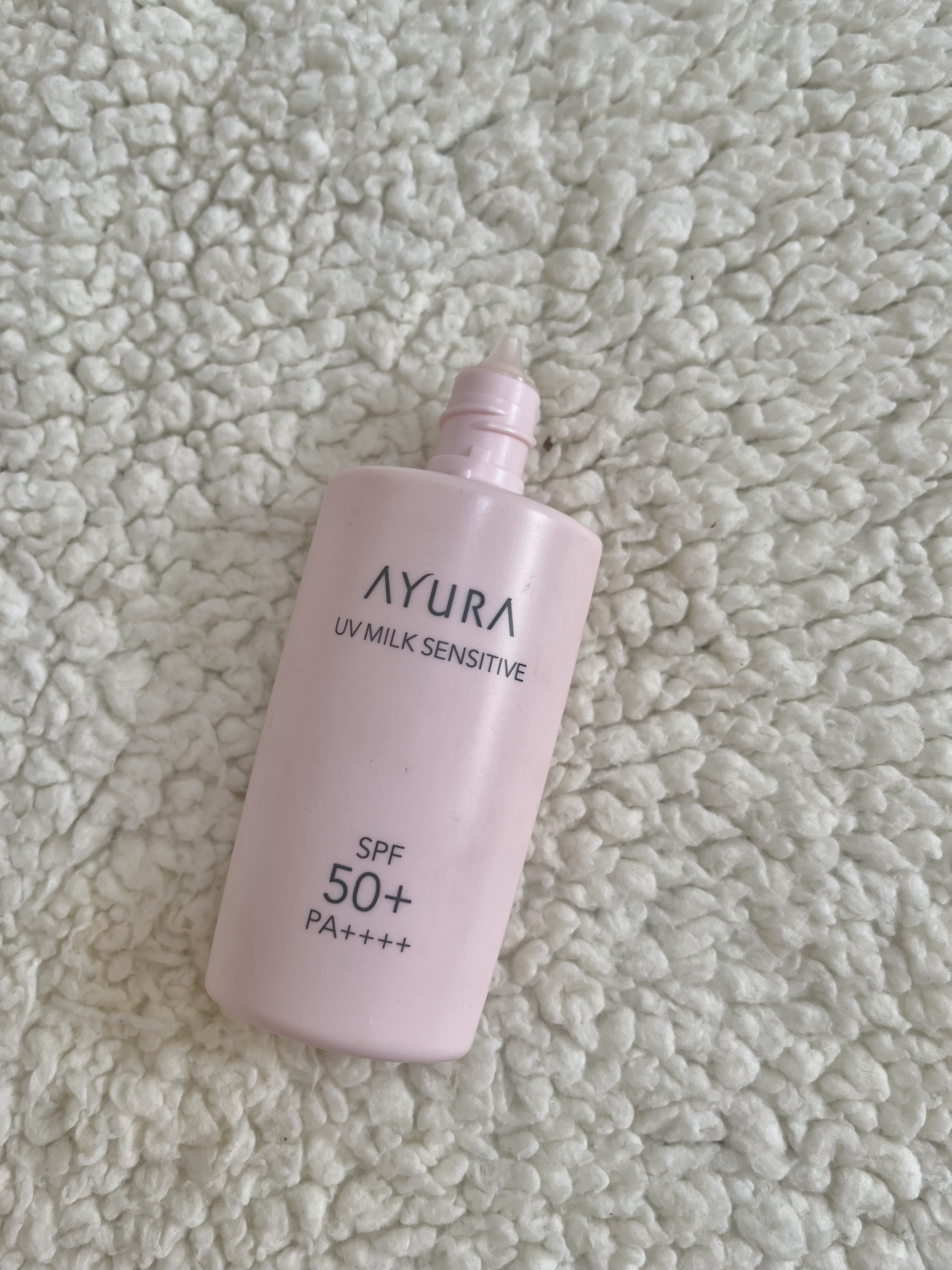 UVミルク センシティブα/AYURA/日焼け止めミルクを使ったクチコミ（3枚目）