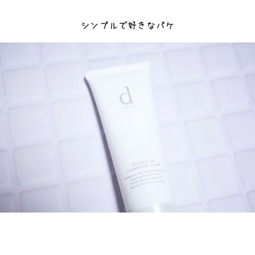エッセンスイン クレンジングフォーム/d プログラム/洗顔フォームを使ったクチコミ(5枚目)