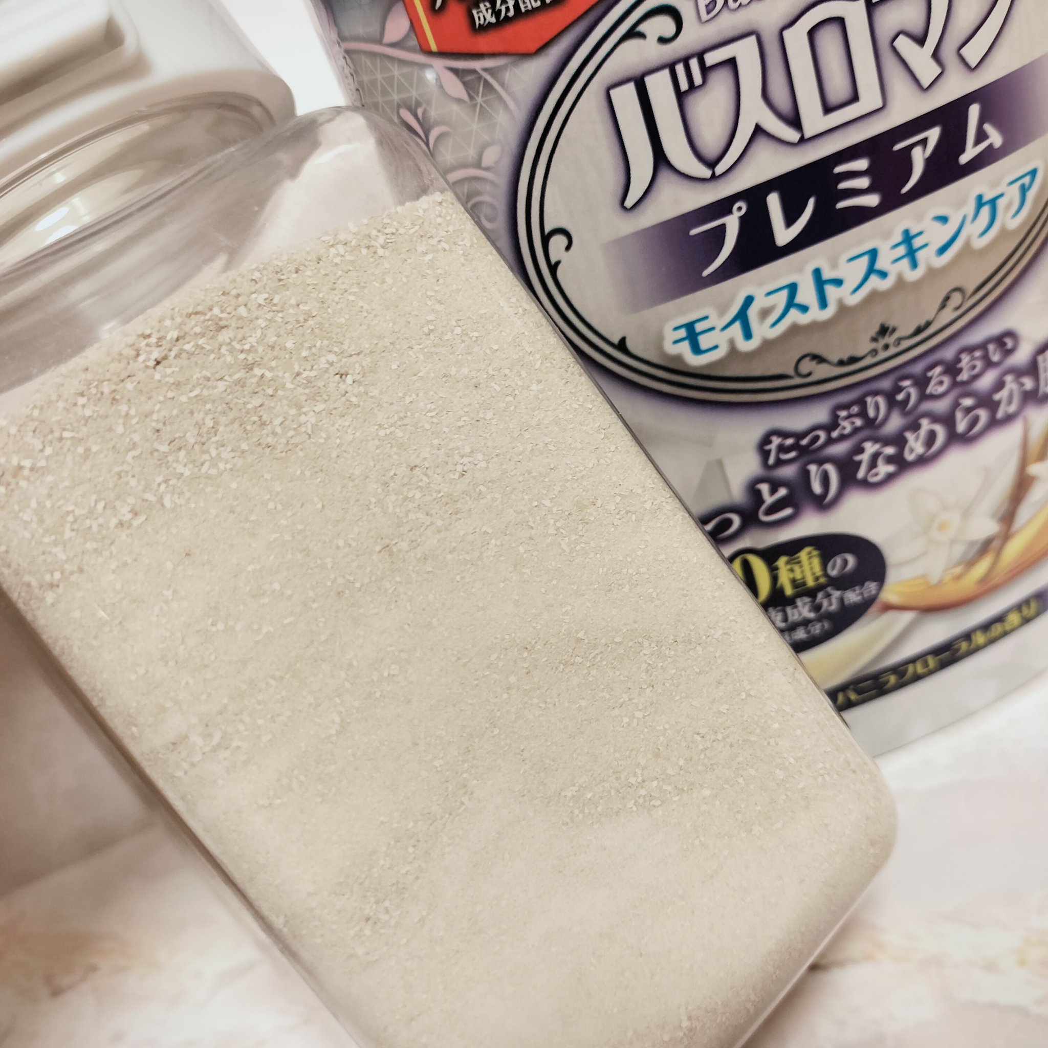 バスロマン プレミアム モイストスキンケア/バスロマン/保湿系入浴剤を使ったクチコミ（2枚目）