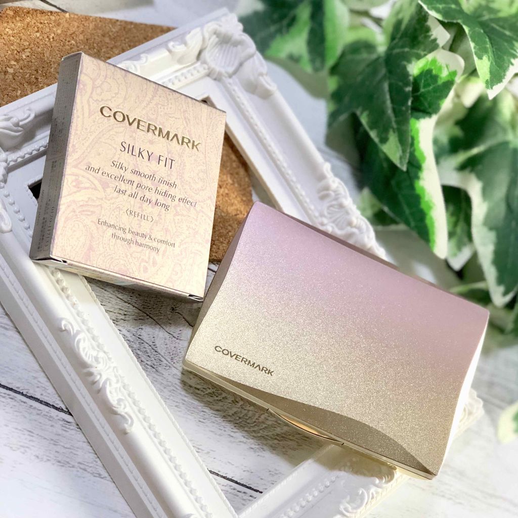 シルキー フィット/COVERMARK/パウダーファンデーションを使ったクチコミ(1枚目)