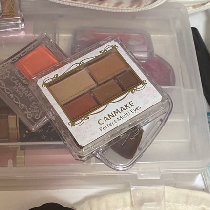 パーフェクトマルチアイズ/キャンメイク/アイシャドウパレットを使ったクチコミ(1枚目)