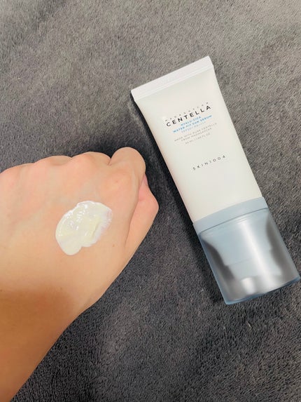 ヒアルーシカ ウォーターフィット サンセラム/SKIN1004/日焼け止めローションを使ったクチコミ(1枚目)