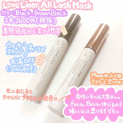 ラブ・ライナー オールラッシュマスク/ラブ・ライナー/マスカラを使ったクチコミ(2枚目)
