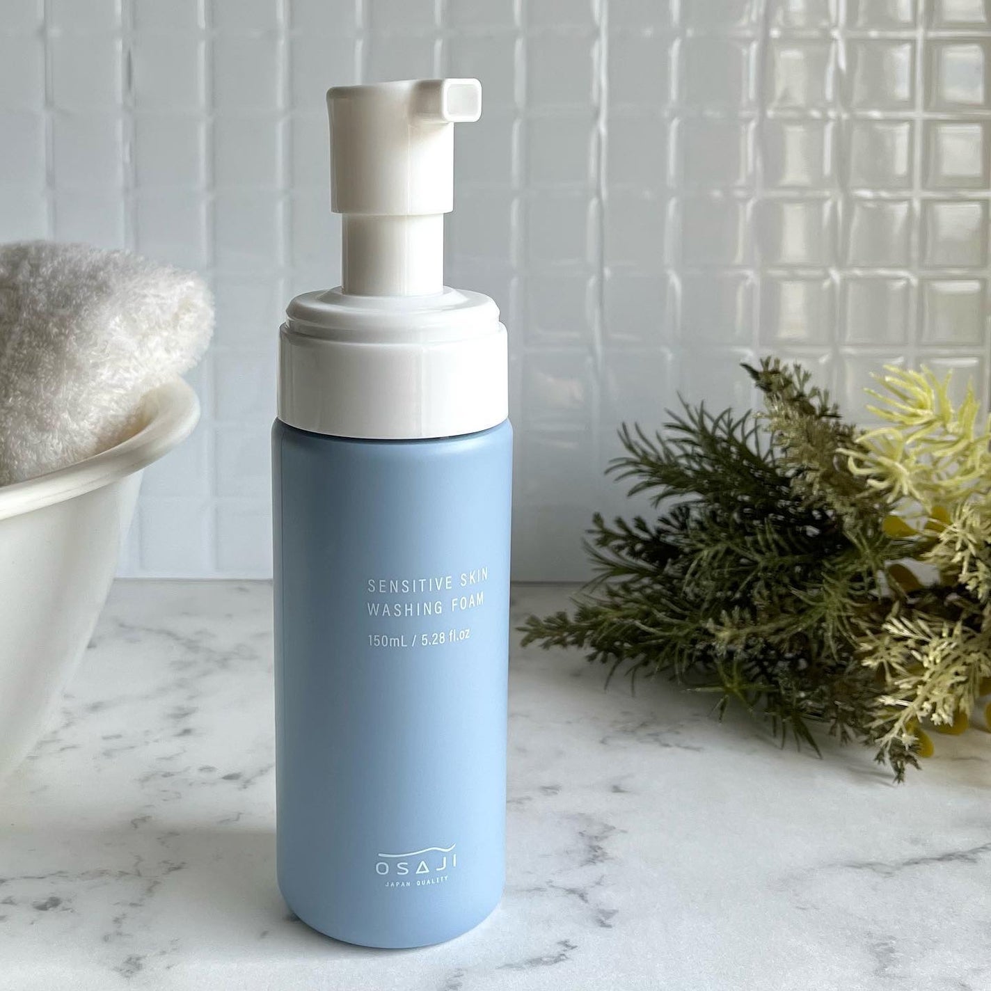センシティブ スキン ウォッシングフォーム/OSAJI/泡洗顔を使ったクチコミ(1枚目)