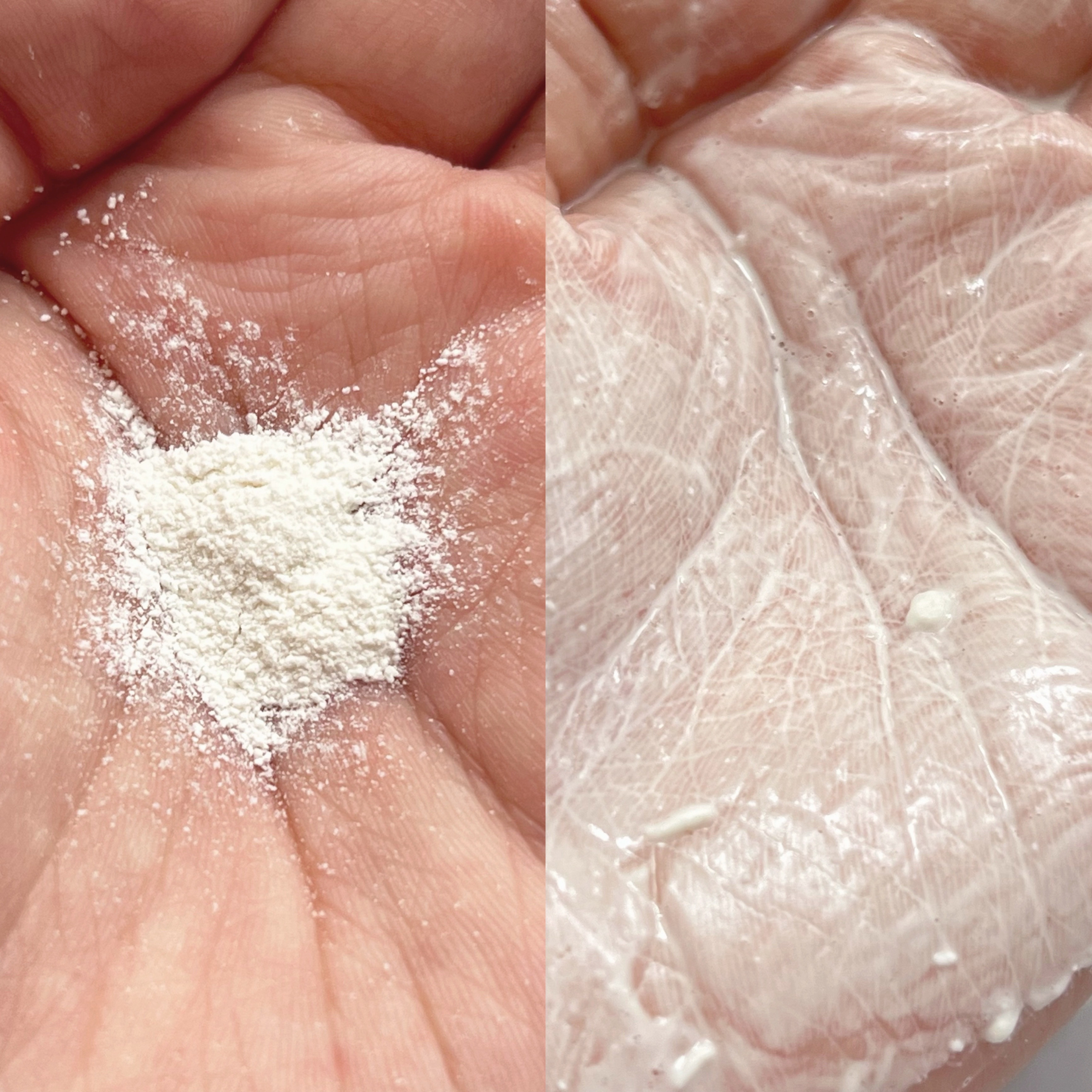 ホワイト クレイ酵素クレンザー	/SKIN SIGNAL/洗顔パウダーを使ったクチコミ（2枚目）