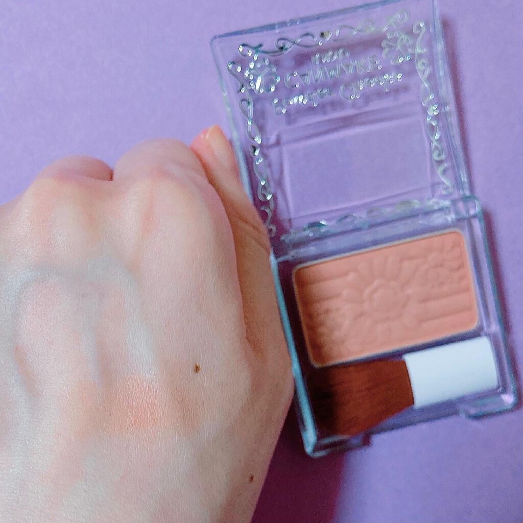 【旧品】パウダーチークス/キャンメイク/パウダーチークを使ったクチコミ(7枚目)