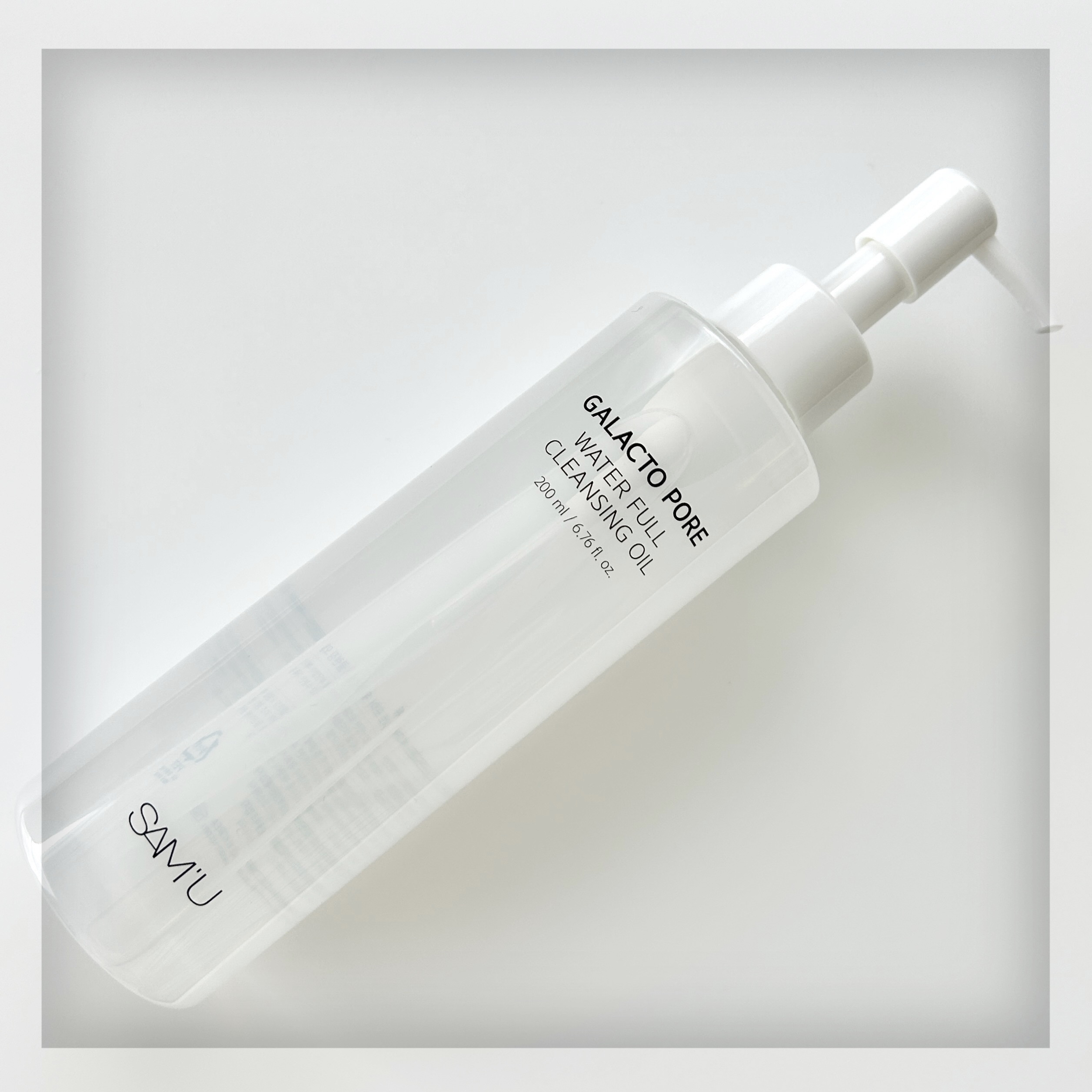 サミュ ガラクトポア ウォーターフル クレンジングオイル/SAM'U/オイルクレンジングを使ったクチコミ（2枚目）