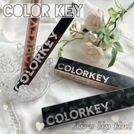 リップクリーム マット/COLORKEY/口紅を使ったクチコミ(1枚目)