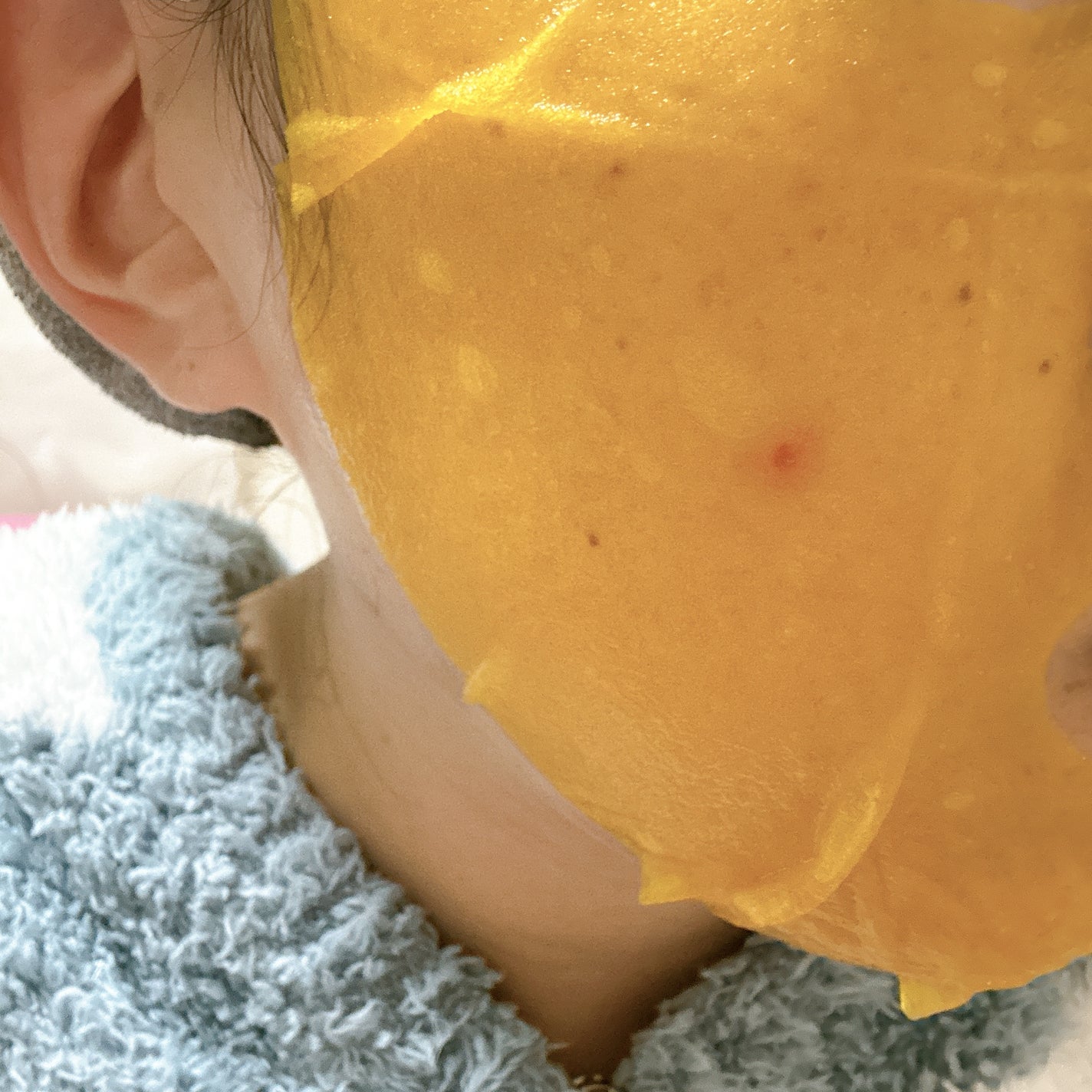 5番 白玉グルタチオンCふりかけマスク/numbuzin/シートマスク・パックを使ったクチコミ(4枚目)