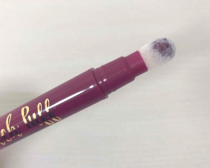 ピーチパフ ロングウェアリング マット リップカラー /Too Faced/口紅を使ったクチコミ(2枚目)