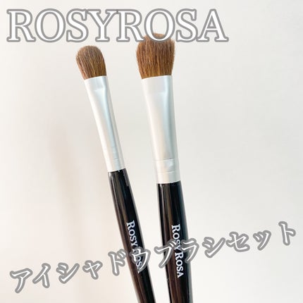 アイシャドウブラシセット/ロージーローザ/メイクブラシを使ったクチコミ(1枚目)