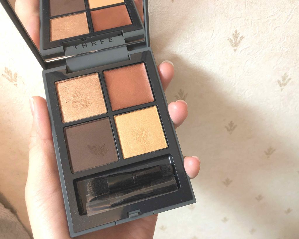 ディメンショナルビジョンアイパレット/THREE/アイシャドウパレットを使ったクチコミ（1枚目）