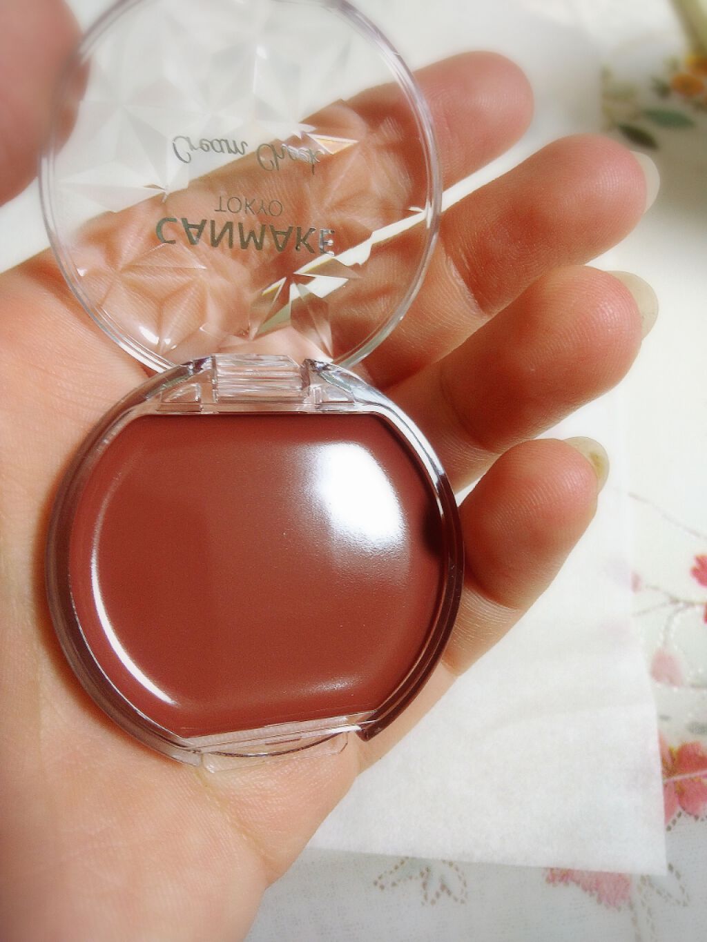 クリームチーク/キャンメイク/ジェル・クリームチークを使ったクチコミ(2枚目)