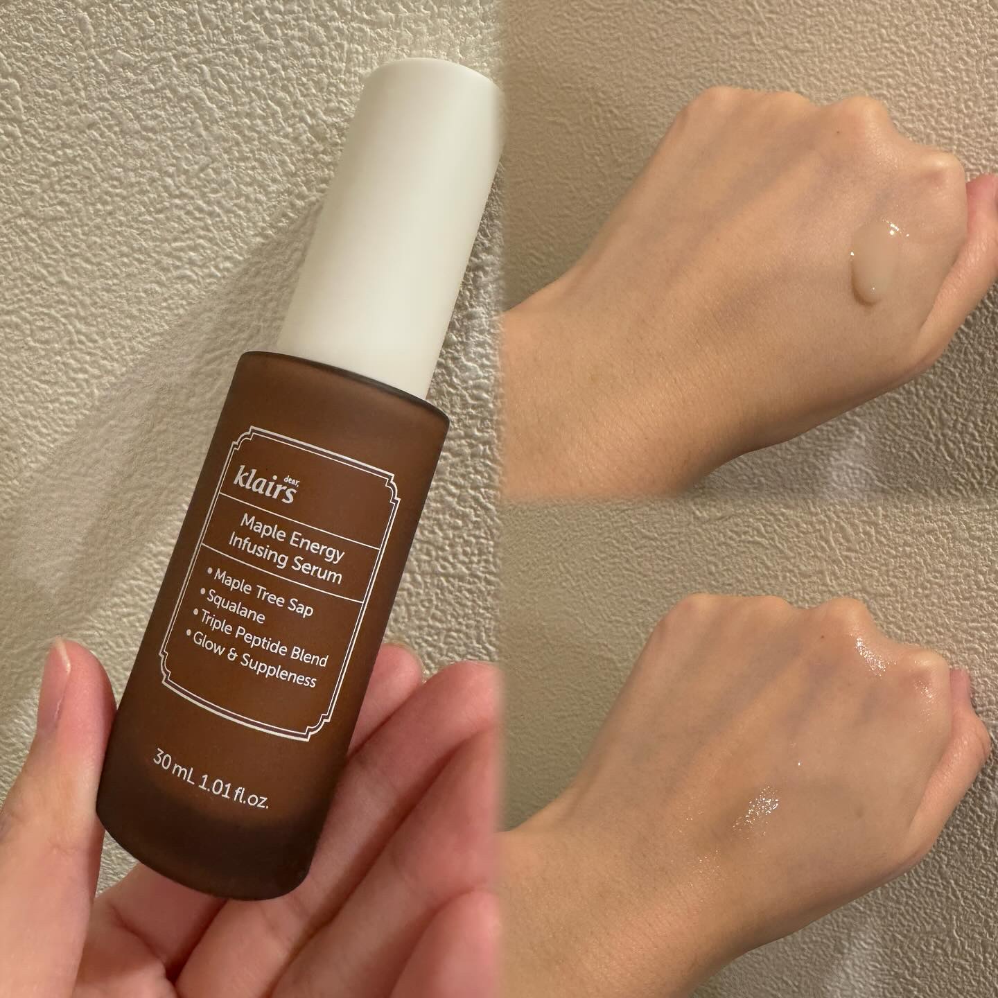 メープルエナジーインフュージングクリーム/Klairs/フェイスクリームを使ったクチコミ（2枚目）