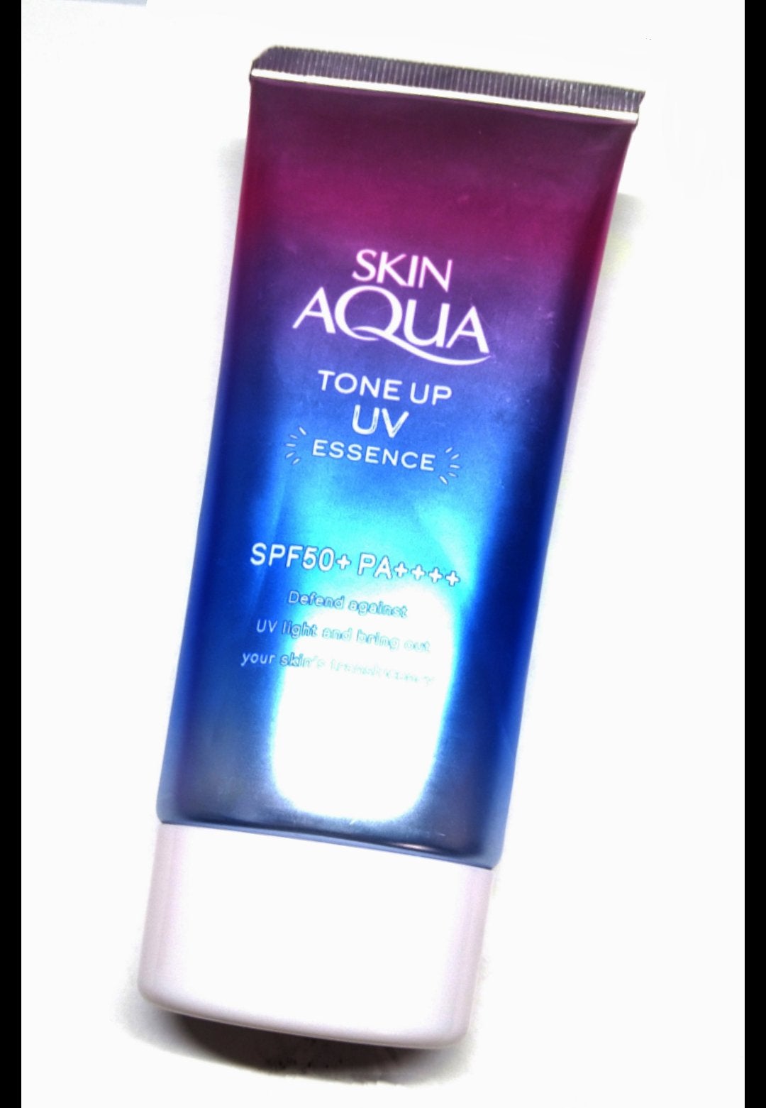 hymckn on LIPS 「#もち肌スキンケア【スキンアクア トーンアップUVエッセンスa..」(1枚目)