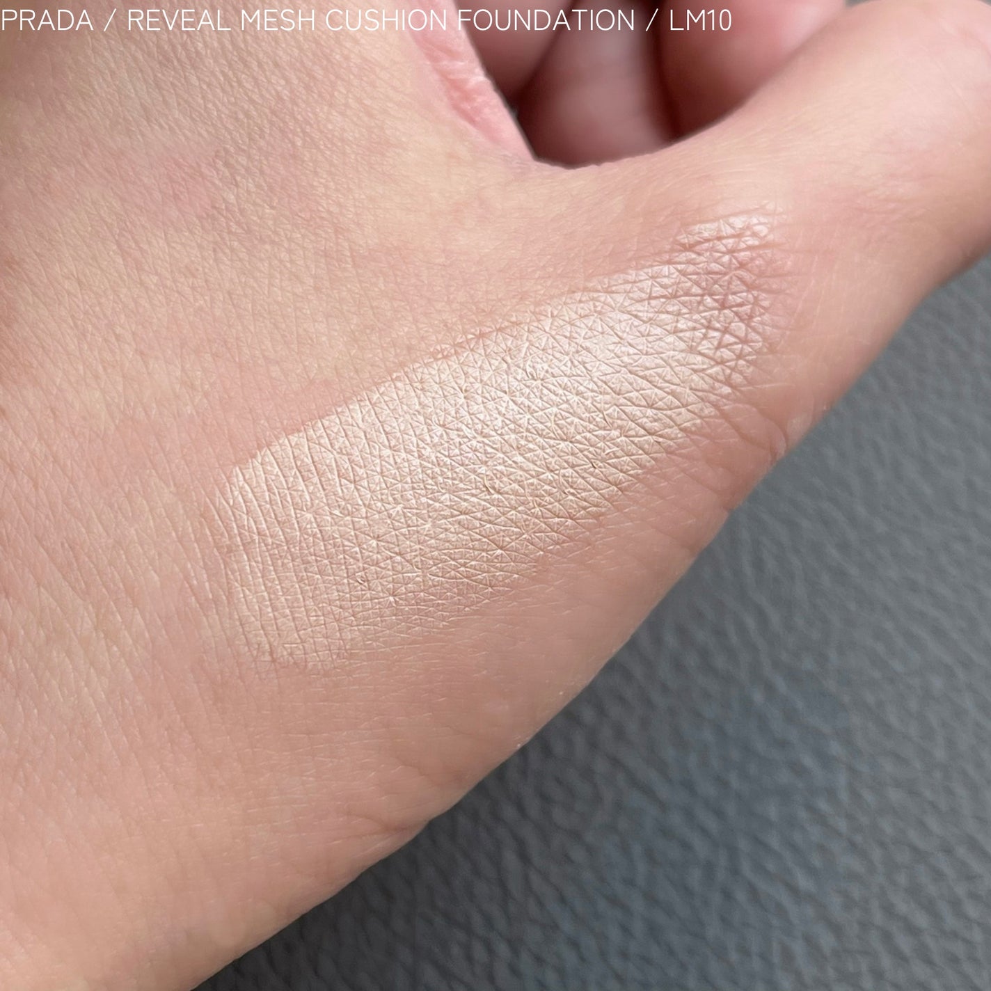 プラダ メッシュ クッション/PRADA BEAUTY/クッションファンデーションを使ったクチコミ(4枚目)