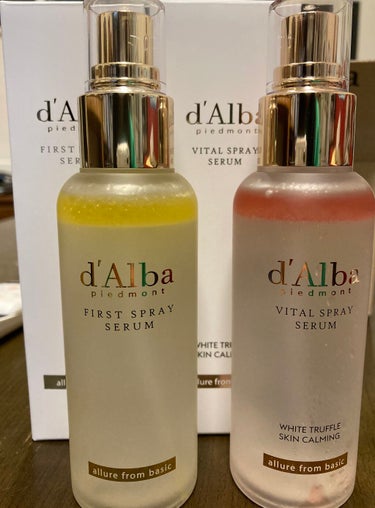 ダルバ ホワイトトリュフファーストスプレーセラム/ダルバ/ミスト状化粧水を使ったクチコミ（1枚目）