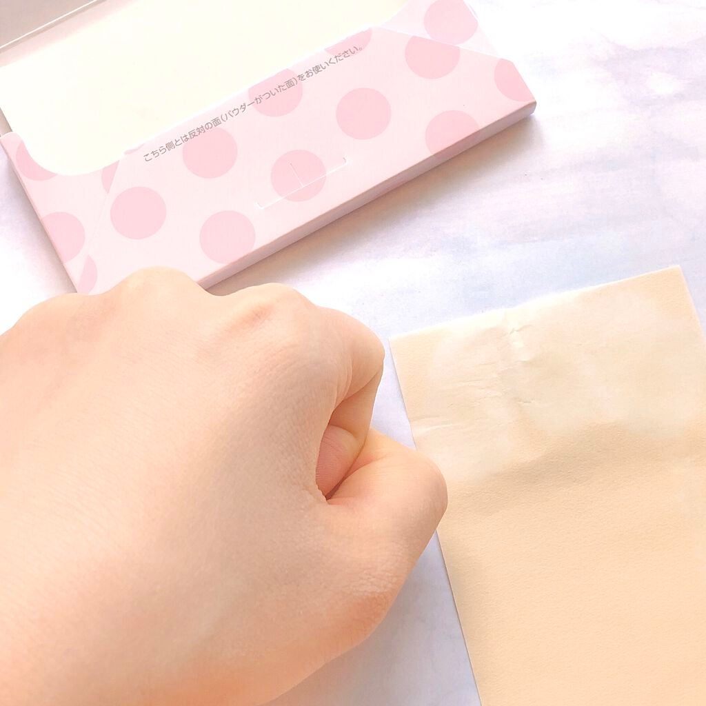 お直し紙ファンデ/クリアラスト/プレストパウダーを使ったクチコミ(1枚目)