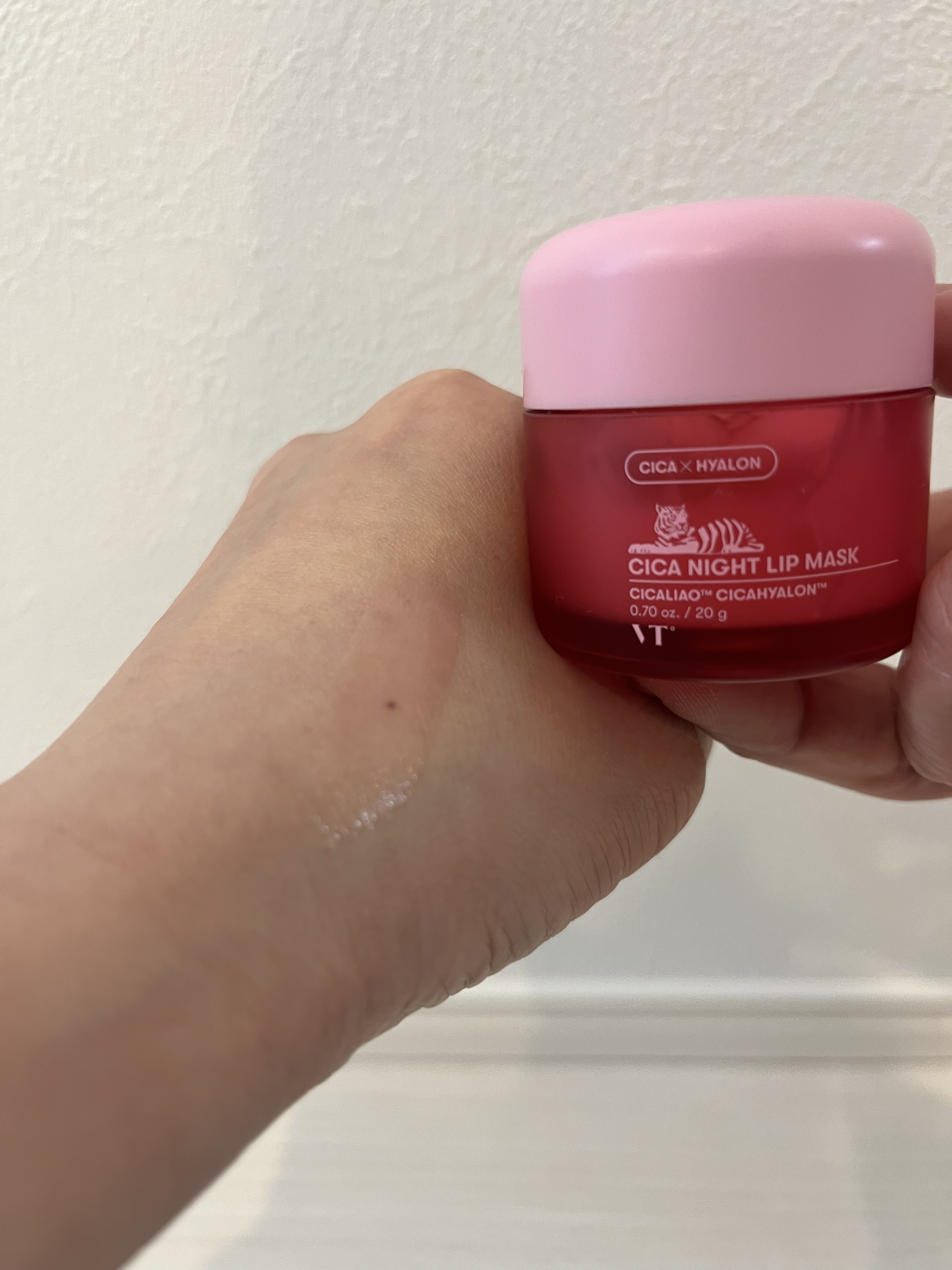CICA ナイトリップマスク/VT/リップマスクを使ったクチコミ（2枚目）