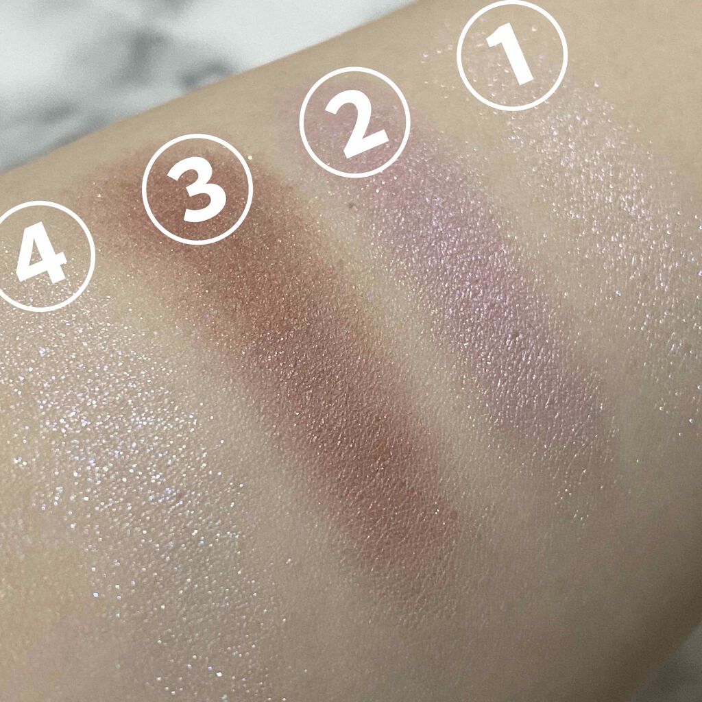 リアルクローズシャドウ/excel/アイシャドウパレットを使ったクチコミ（2枚目）