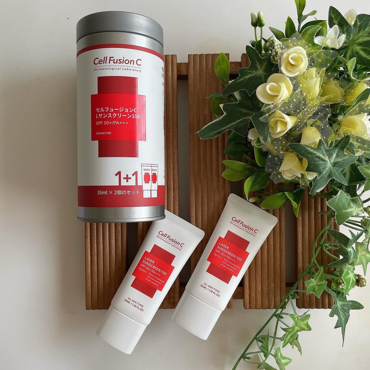 レーザーサンスクリーン 100/Cell Fusion C(セルフュージョンシー)/日焼け止めクリームを使ったクチコミ(2枚目)