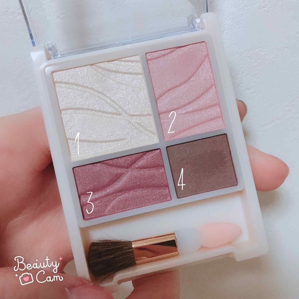 エアリータッチシャドウ/CEZANNE/アイシャドウパレットを使ったクチコミ(2枚目)