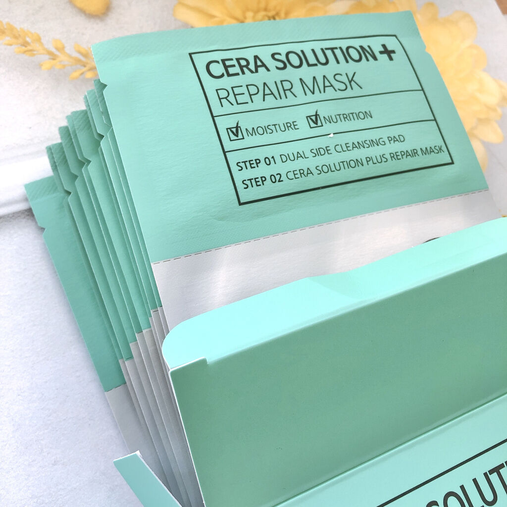Dr.PHAMOR CERASOLUTION REPAIRMASK/DR.PHAMOR/シートマスク・パックを使ったクチコミ（3枚目）