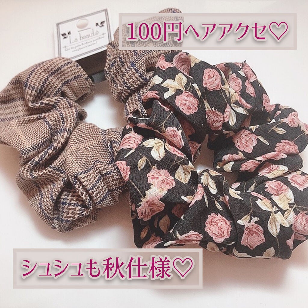 シフォンデザインシュシュ/キャンドゥ/ヘアアクセサリーを使ったクチコミ(1枚目)