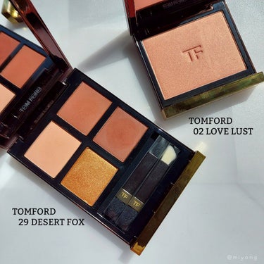 アイ カラー クォード/TOM FORD BEAUTY/パウダーアイシャドウを使ったクチコミ（2枚目）