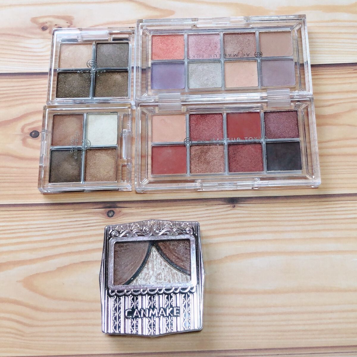 ジューシーピュアアイズ/キャンメイク/アイシャドウパレットを使ったクチコミ(1枚目)