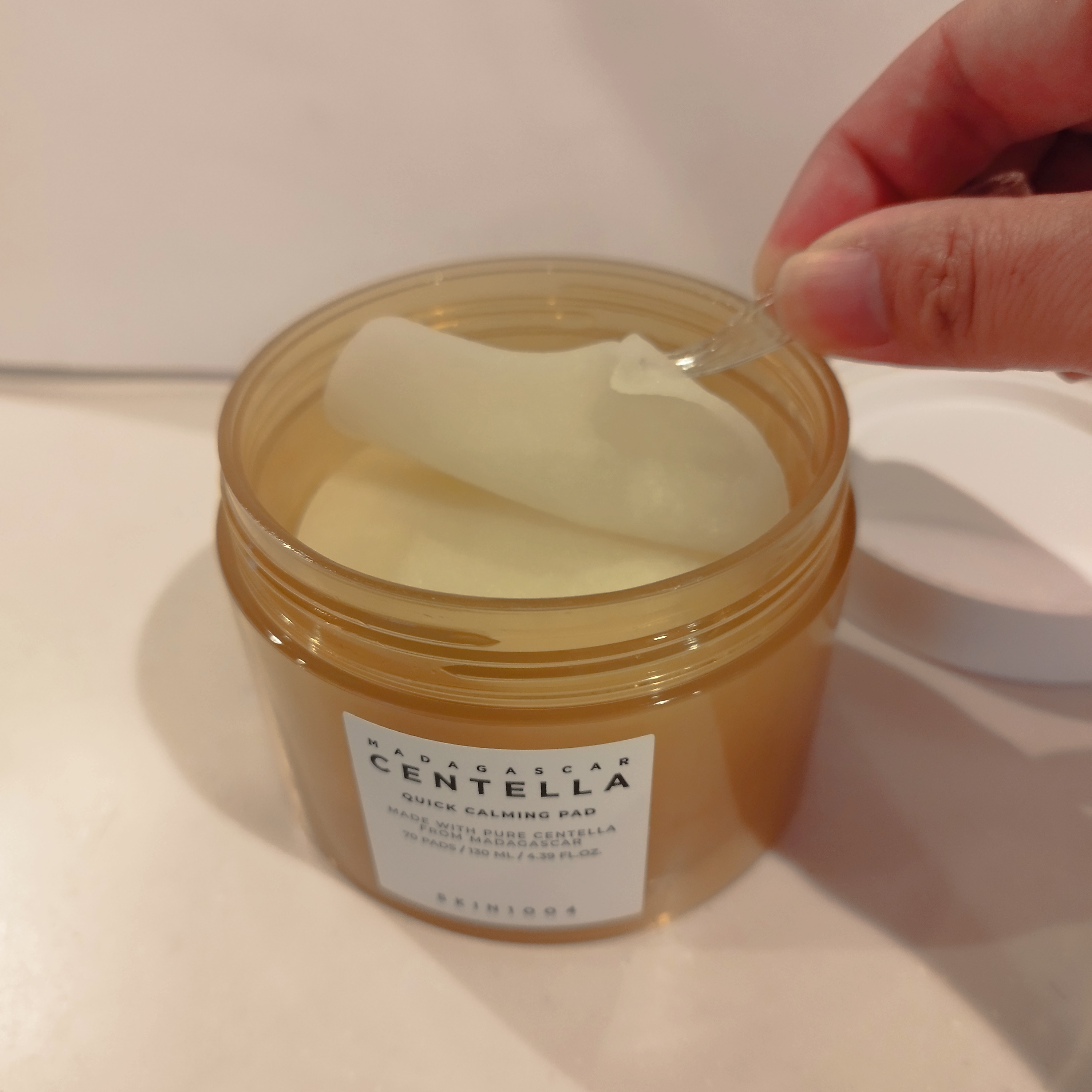 センテラ クイックカーミングパッド/SKIN1004/トナーパッドを使ったクチコミ（3枚目）