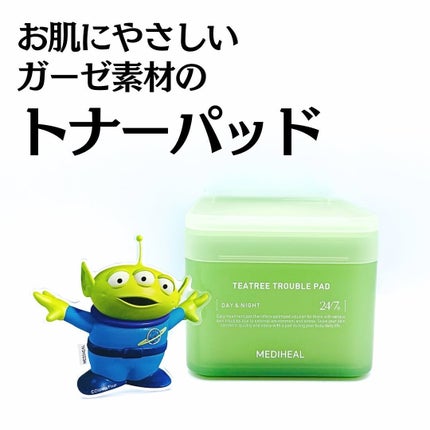 ティーツリー トラブルパッド/MEDIHEAL/トナーパッドを使ったクチコミ(1枚目)