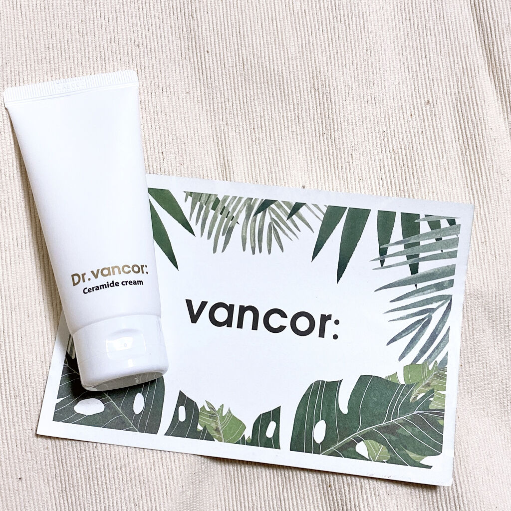 vancor(バンコル) セラミドクリームのクチコミ「バリア機能強化クリーム♪♪
クリーム苦手な人もこれならいける‼️



Dr.VANCOR
.....」（2枚目）