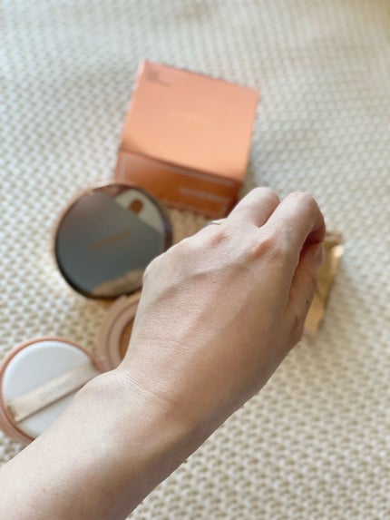 密着カバークッション/GIVERNY/クッションファンデーションを使ったクチコミ(3枚目)