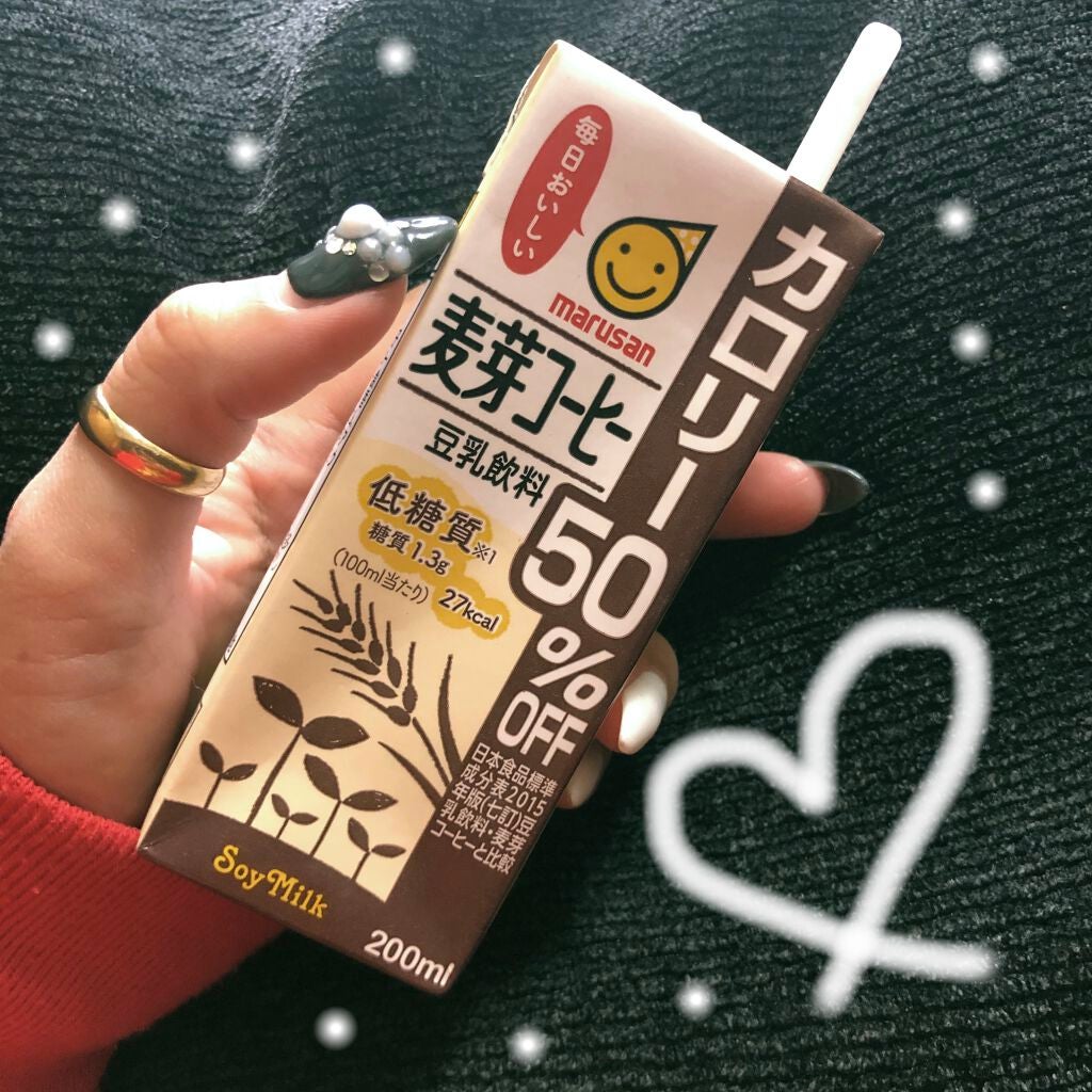 豆乳飲料麦芽コーヒーカロリー50%OFF/マルサンアイ/豆乳飲料を使ったクチコミ(1枚目)