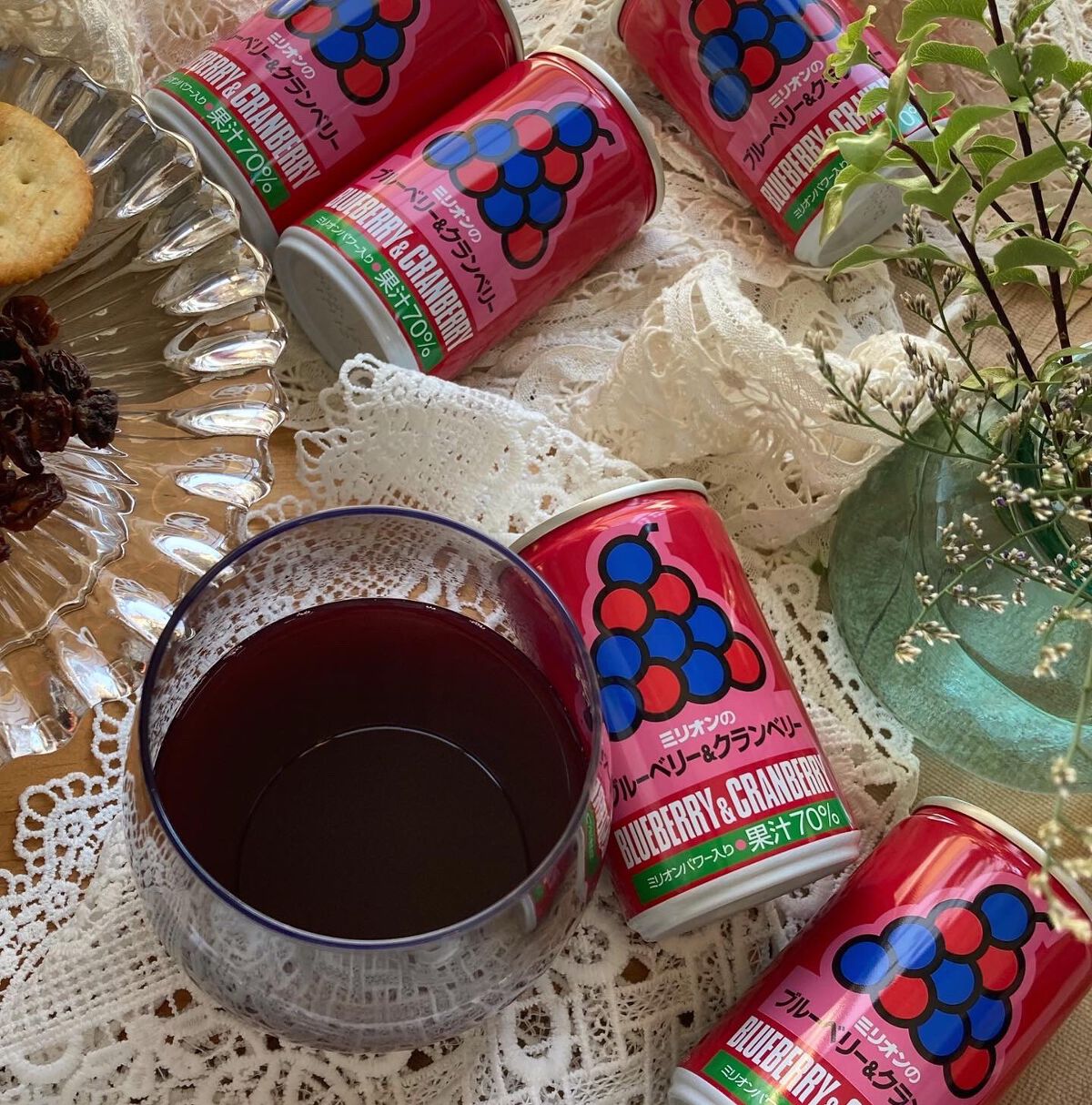 ブルーベリー&クランベリー/ミリオンパワー/ドリンクを使ったクチコミ(4枚目)
