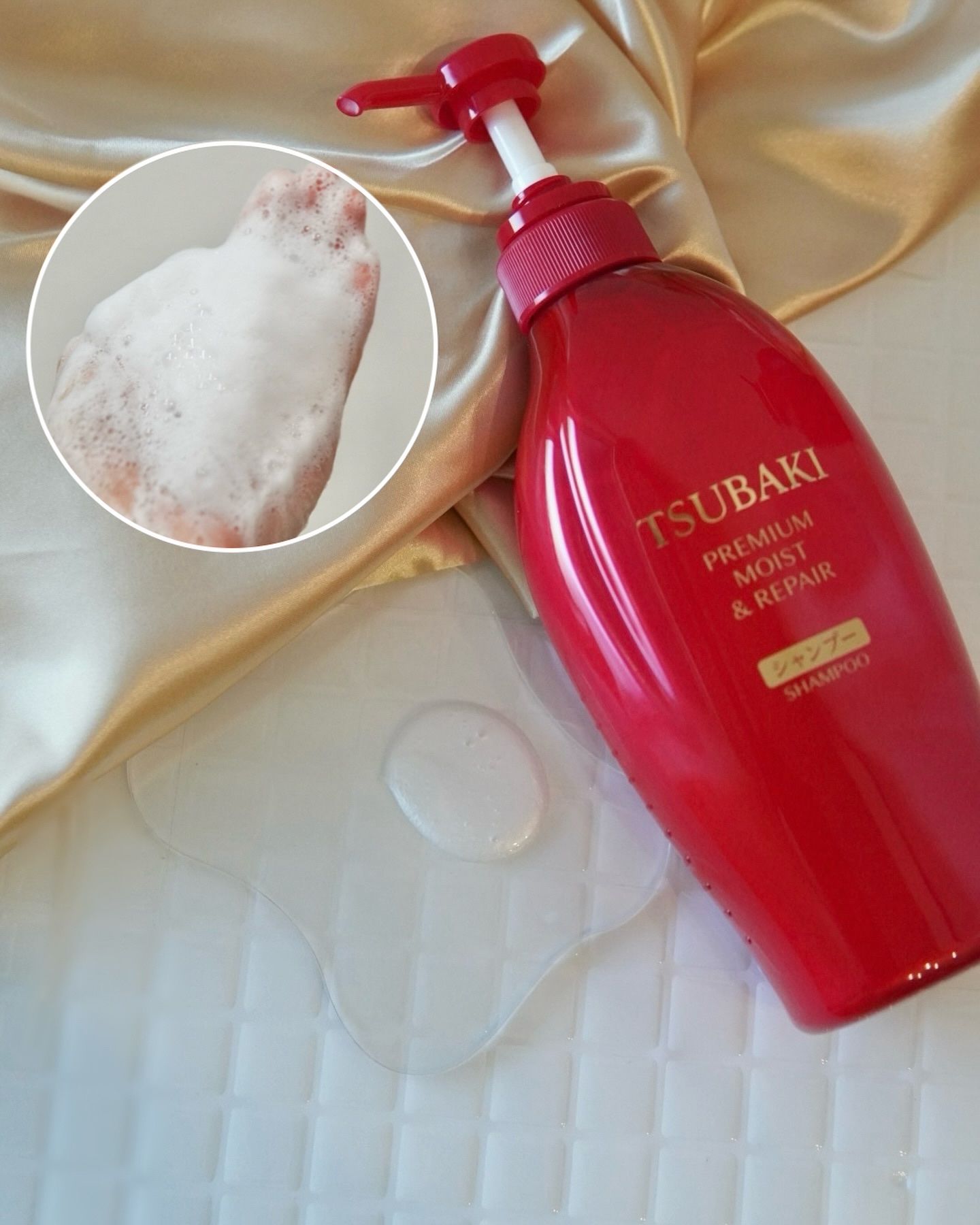 TSUBAKI プレミアム モイスト＆リペア シャンプー/コンディショナー コンディショナー（450mL）/TSUBAKI/市販シャンプーを使ったクチコミ（2枚目）