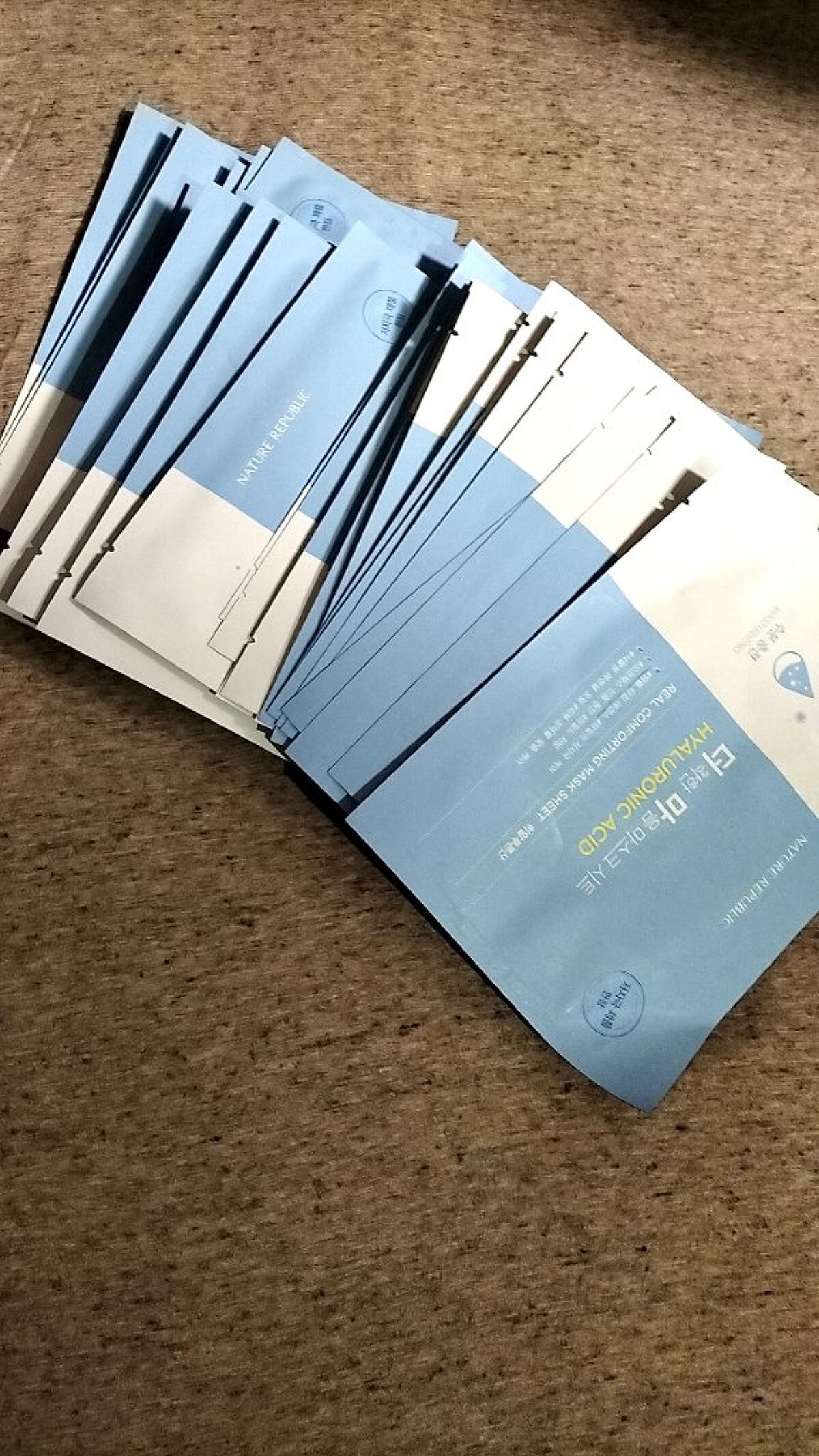 ヒアルロンアクティブ10モイスチャーシートマスク/ネイチャーリパブリック/シートマスク・パックを使ったクチコミ（3枚目）