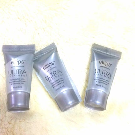 ヘアーオイル【シャイニーブラック】/ellips/ヘアオイルを使ったクチコミ(2枚目)