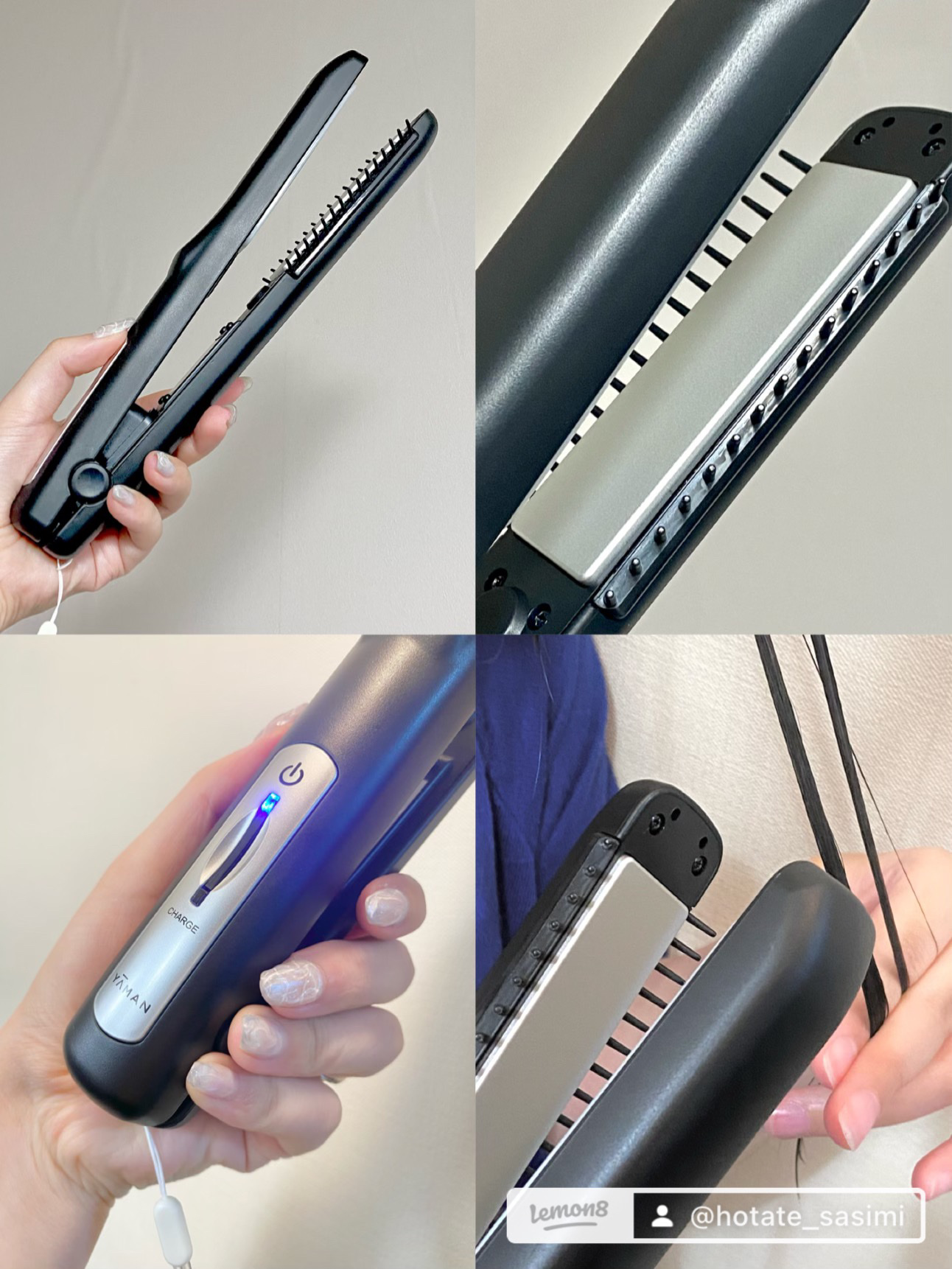 超音波トリートメント シャインプロ ブラック/YA-MAN TOKYO JAPAN/その他ヘアアイロンを使ったクチコミ（2枚目）