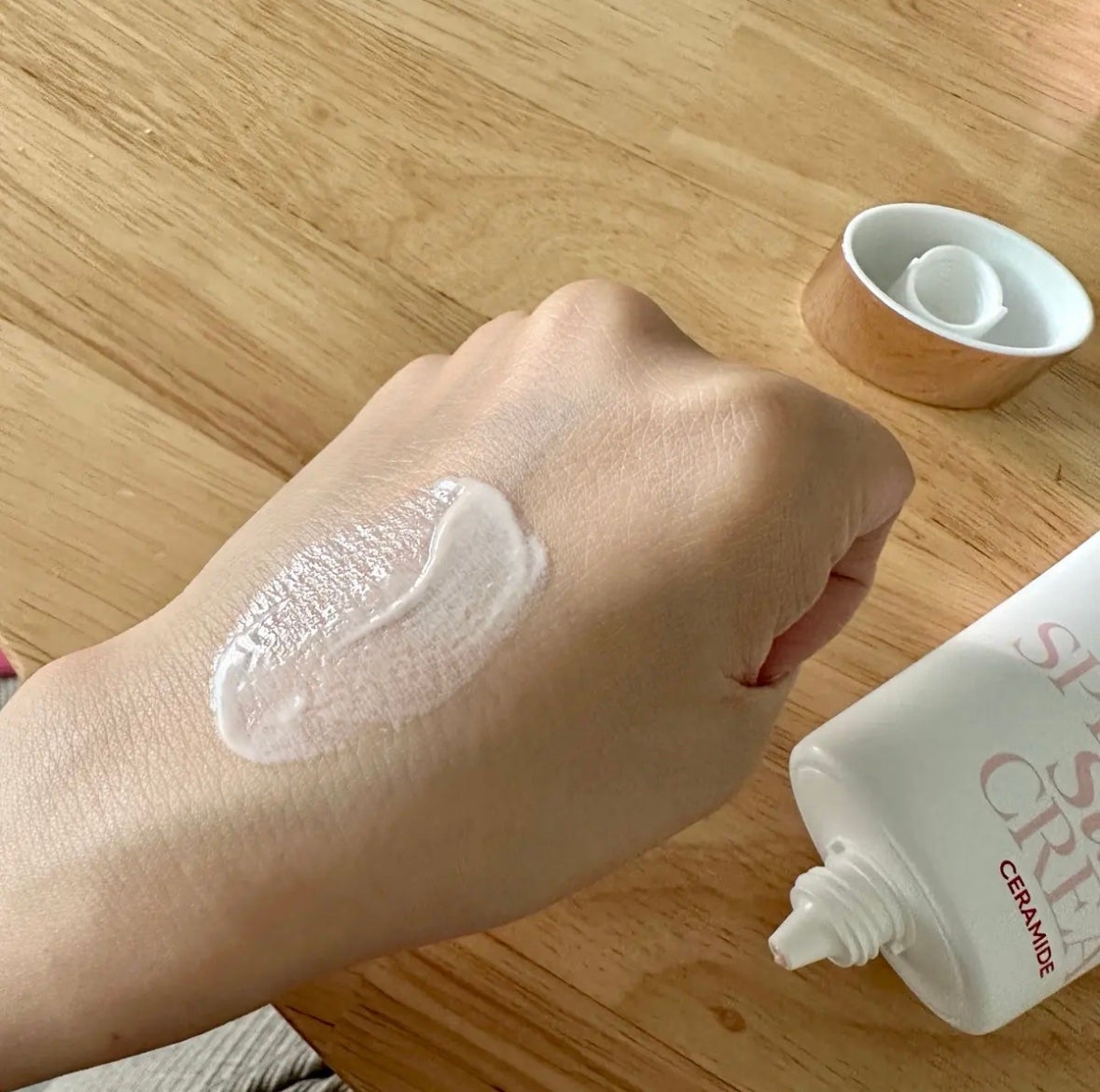 ウォータースプラッシュサンクリーム セラミド/espoir/日焼け止めクリームを使ったクチコミ(1枚目)