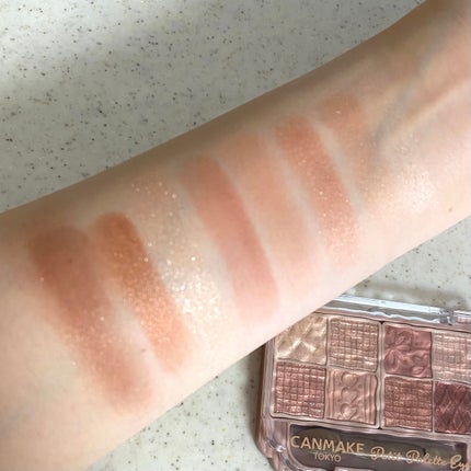 プティパレットアイズ/キャンメイク/パウダーアイシャドウを使ったクチコミ(3枚目)