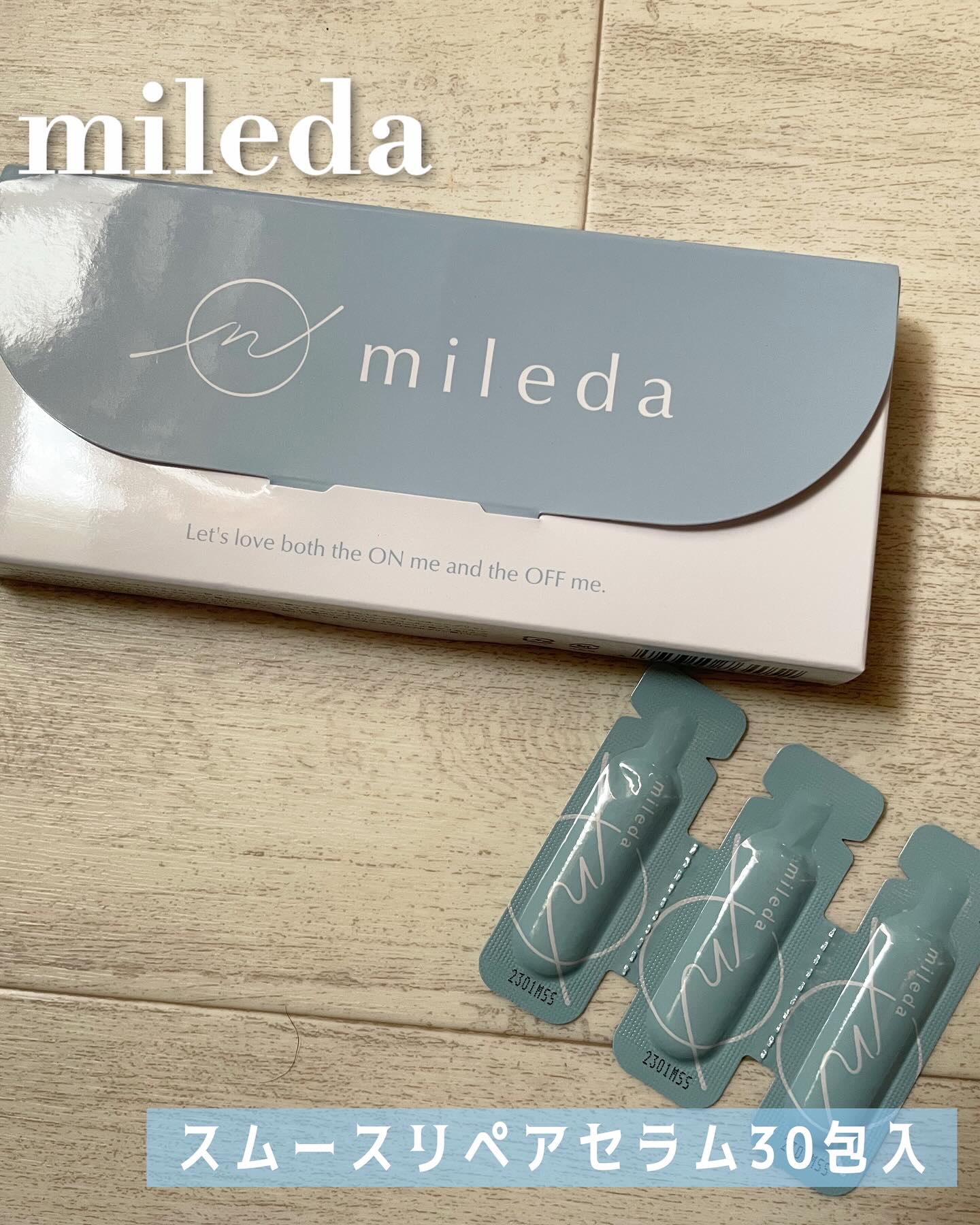 スムースリペアセラム/mileda/美容液を使ったクチコミ（1枚目）