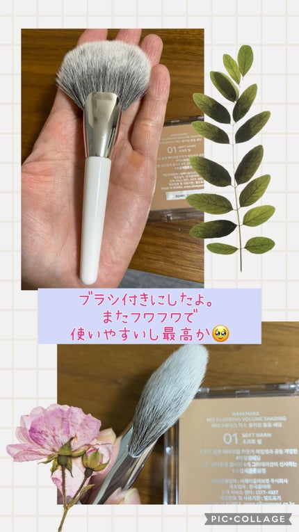 ミックスブラーボリュームシェーディング/wakemake/シェーディングを使ったクチコミ(3枚目)