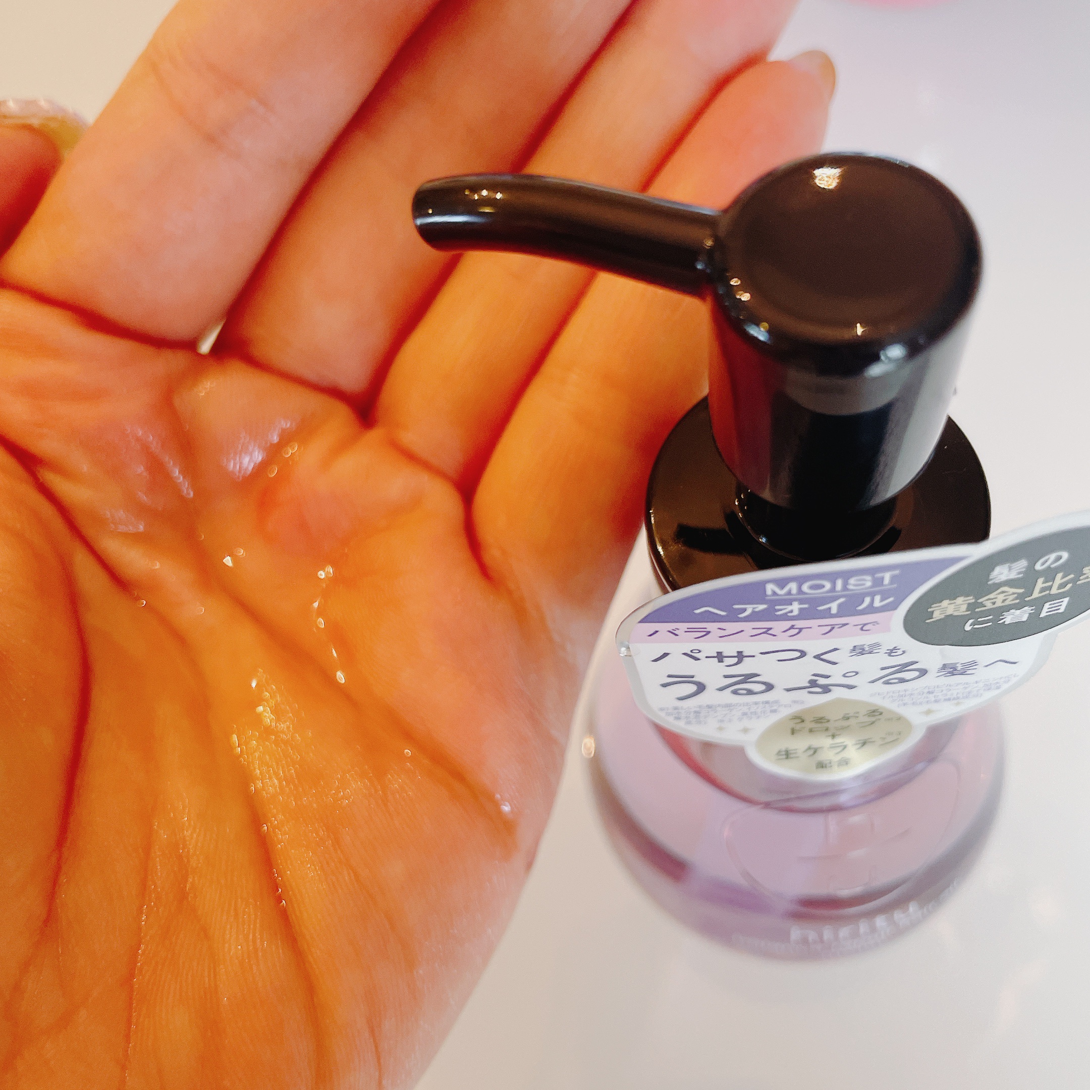 バランスリペアヘアオイル モイスト/hiritu/ヘアオイルを使ったクチコミ（1枚目）