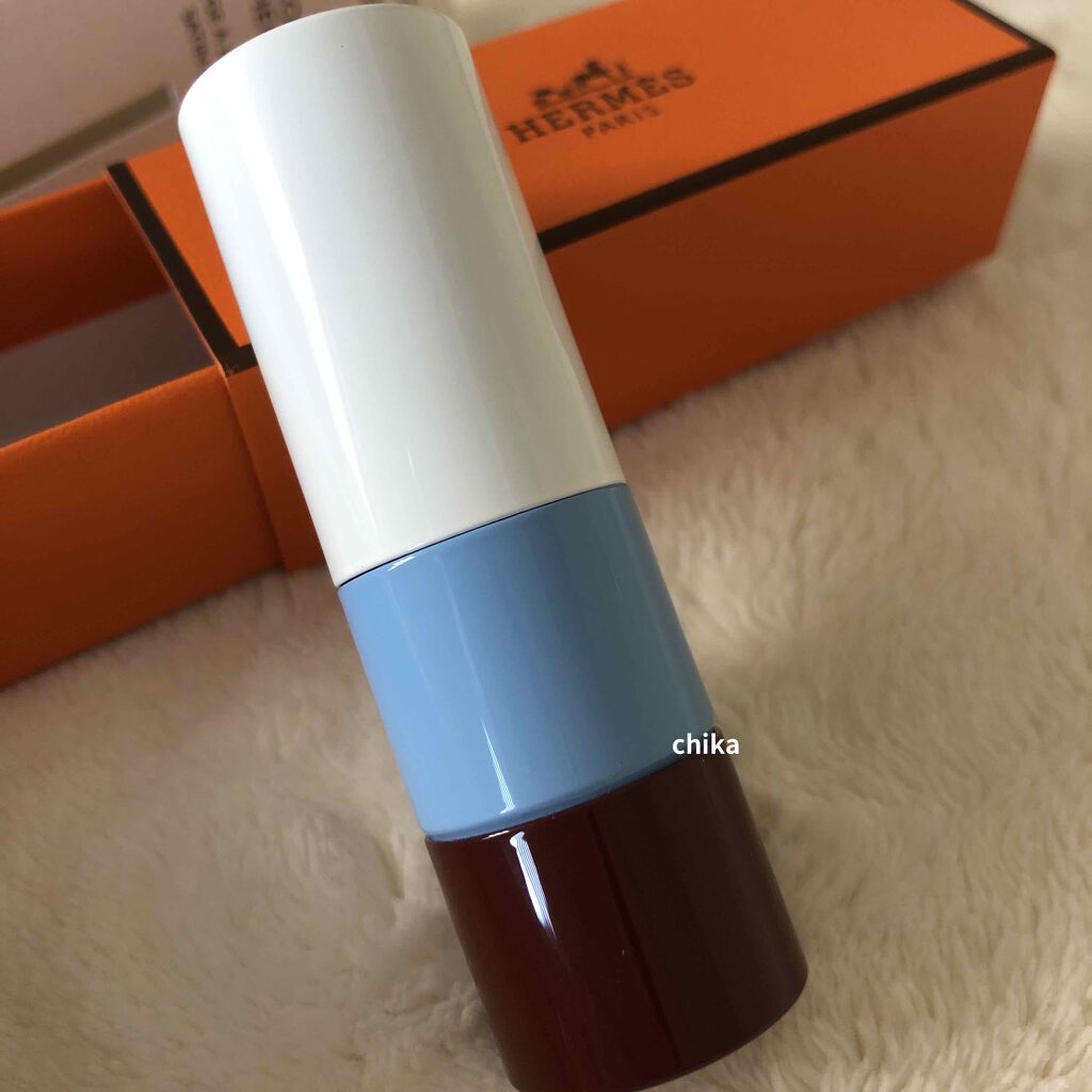 〈ルージュ・エルメス〉 ルージュ ア レーヴル サティネ/エルメス/口紅を使ったクチコミ（3枚目）