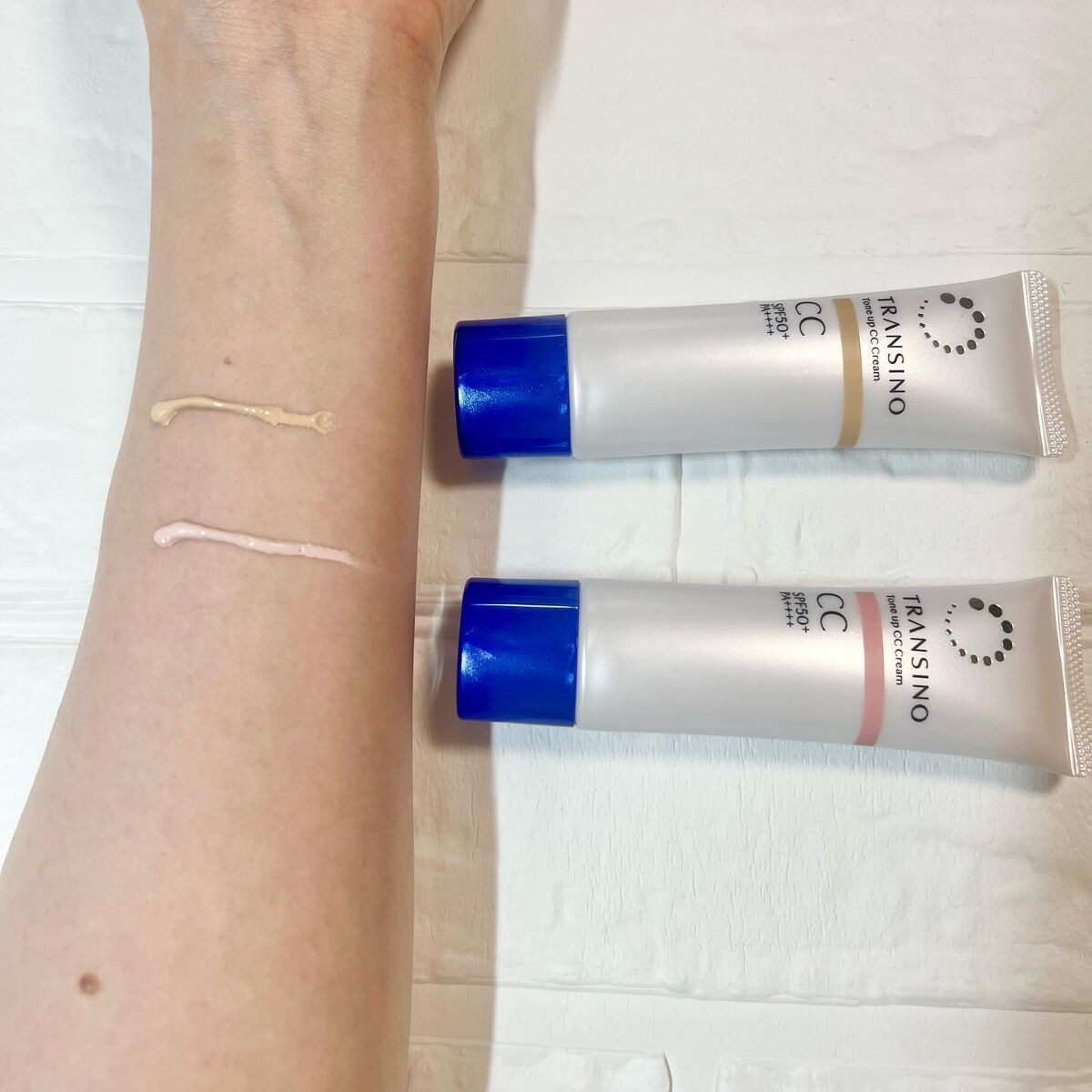 薬用トーンアップCCクリーム/トランシーノ/CCクリームを使ったクチコミ（2枚目）