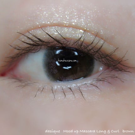 ムードアップマスカラ ロング&カール/dasique/マスカラを使ったクチコミ(9枚目)
